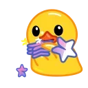 Utya Duck 2 sticker ⭐️