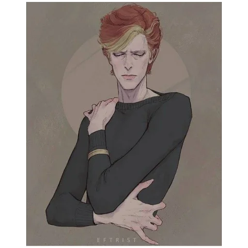 Стікер David Bowie 4 | Дэвид Боуи 😔
