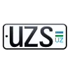 Uzbekistan Car Numbers emoji 🇺🇿