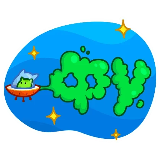 Уфо зелёный emoji 🤮