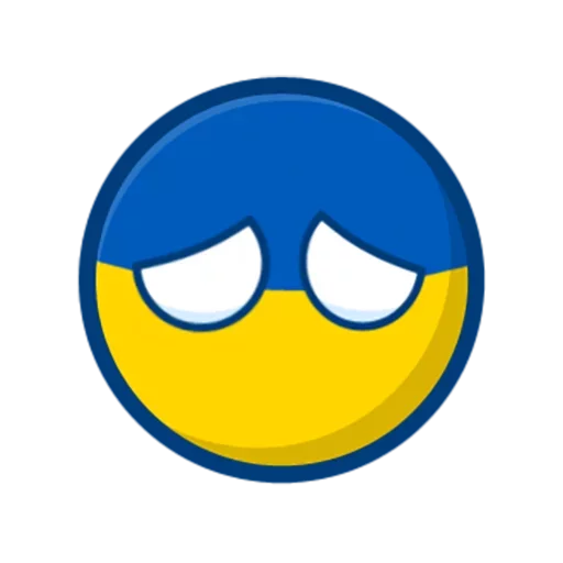 Украї́на emoji 😢