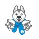 Ulayka The Husky emoji 😶