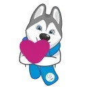 Ulayka The Husky emoji 😲