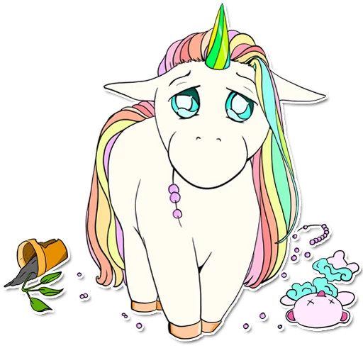 unicorn_kravez emoji 🥹