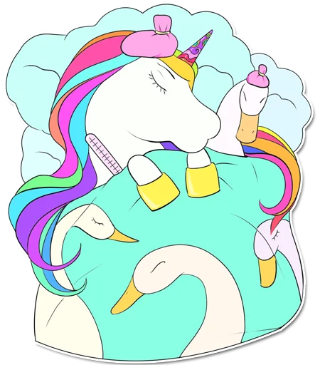 unicorn_kravez emoji 🤒