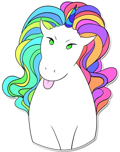 unicorn_kravez stiker 😜
