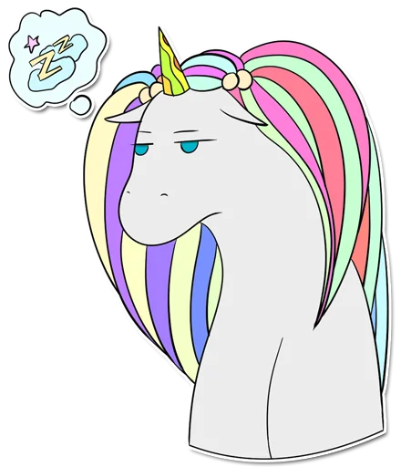 unicorn_kravez emoji 😮‍💨