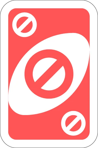 Telegram Sticker «UNO Cards» 🚫