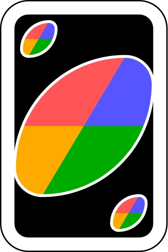 UNO Cards emoji 🏳️‍🌈