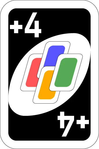 Telegram Sticker «UNO Cards» ➕