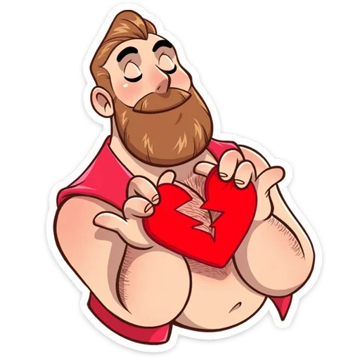 Telegram stiker «Несвятой Валентин» 💔