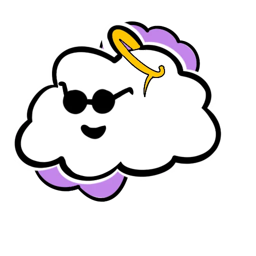 Облачно emoji 😇