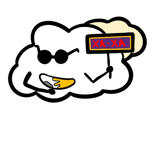 Облачно emoji 😀