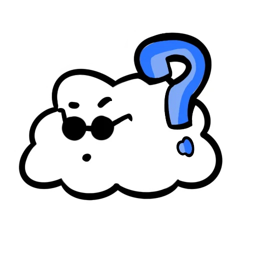 Облачно emoji 🤔