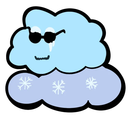 Облачно emoji 🤧