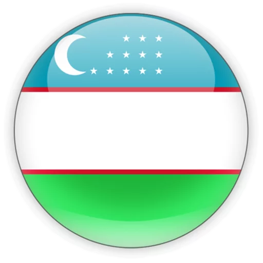 Uzbekistan sticker ☀