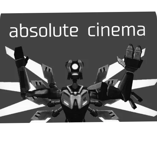 Absolute cinema Telegram stickers