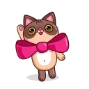Эмодзи Cat Valentine 👋