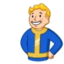 Telegram emoji Fallout Vault Boy