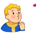 Telegram emoji Fallout Vault Boy