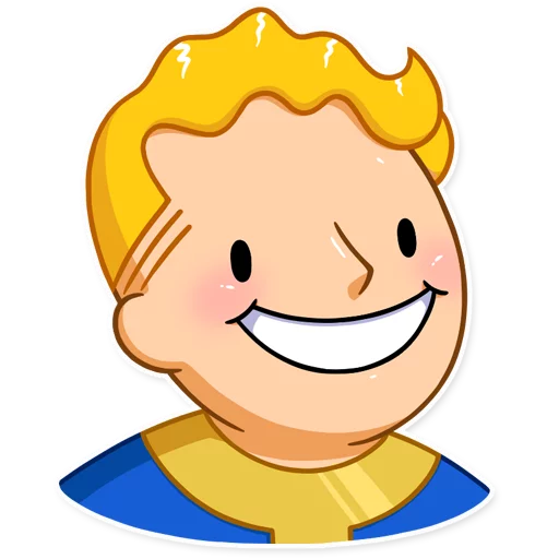 Fallout Vault Boy emoji 🙂