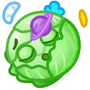 Эмодзи Veggies Emoji  😴