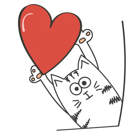Telegram stickers Happy Valentines Day