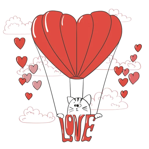 Telegram Sticker «Happy Valentines Day» 😍