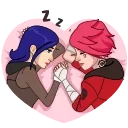 Vi & Caitlyn emoji 😴