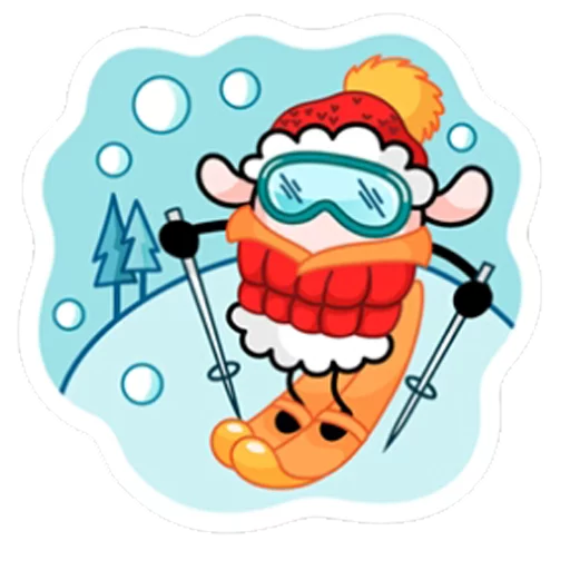 Telegram Sticker «Winter» 😬