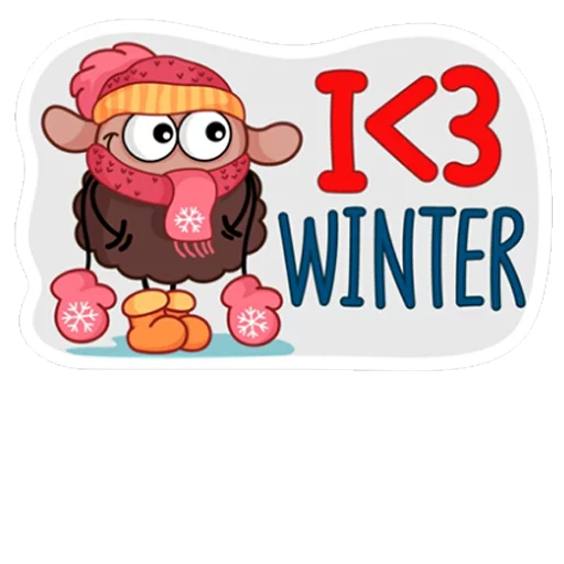 Winter stiker 👍