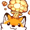 Vicksy fox 🦊 emoji 🤯