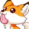 Vicksy fox 🦊 emoji 😛