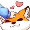 Vicksy fox 🦊 emoji 🥰