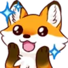 Vicksy fox 🦊 emoji 🤩