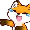 Vicksy fox 🦊 emoji 🤣