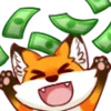 Vicksy fox 🦊 emoji 💷