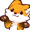 Vicksy fox 🦊 emoji 🤷‍♀️