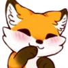 Vicksy fox 🦊 emoji ☺️