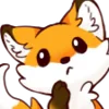 Vicksy fox 🦊 emoji 🤔