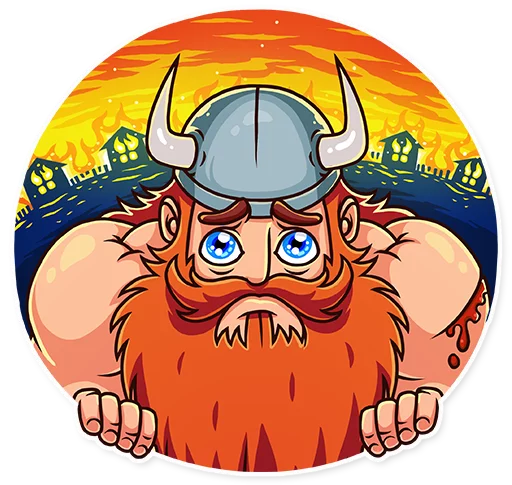 Viking stiker 🥺