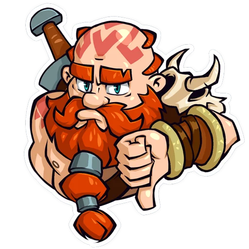 Vikings: War of Clans emoji 👎