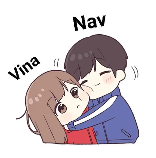 Vina and Nav sticker ❤