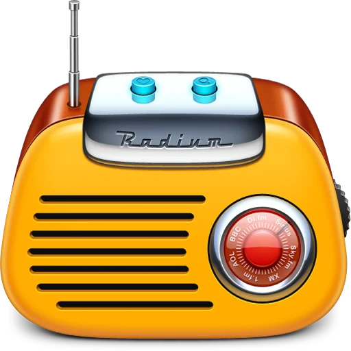 Telegram stikerlari Vintage Radio