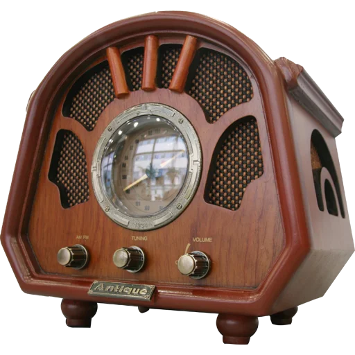 Стікер Telegram «Vintage Radio» 📻