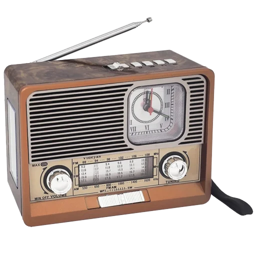 Vintage Radio stiker 📻