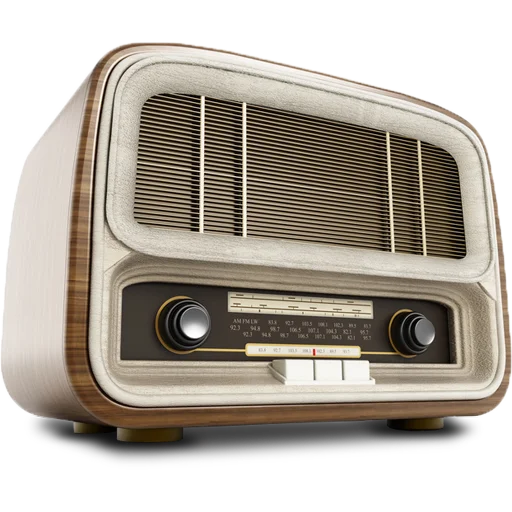 Vintage Radio  sticker 📻