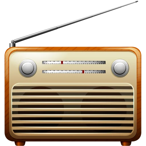 Telegram stiker «Vintage Radio» 📻
