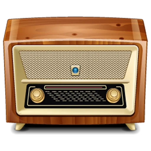 Vintage Radio  sticker 📻