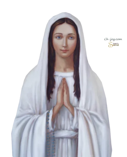 Virgin Mary emoji 🙁